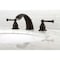 Kingston Brass KB965NL Widespread Bathroom Faucet, Oil Rubbed Bronze KB965NL - alternate 2